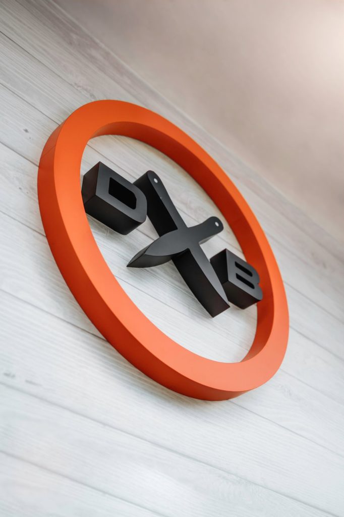 Объёмные несветовые буквы для кафе